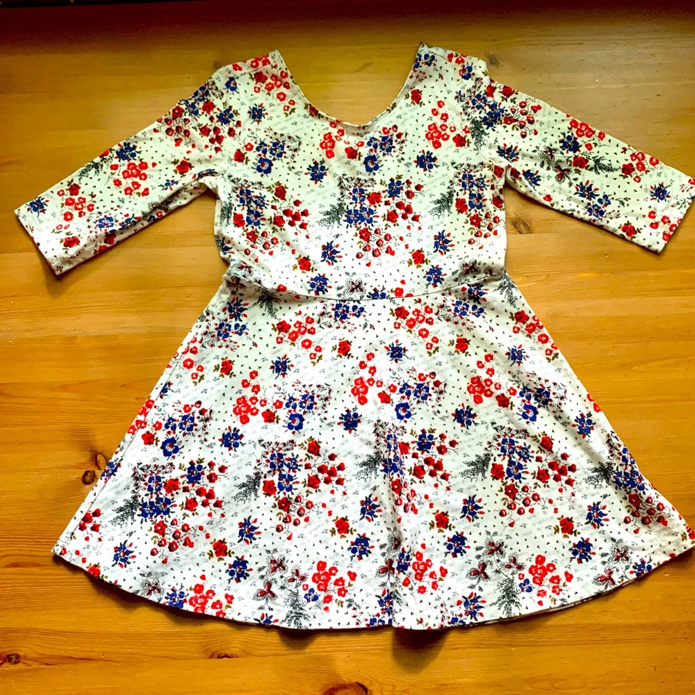 Old Navy Girls Floral Casual Dress